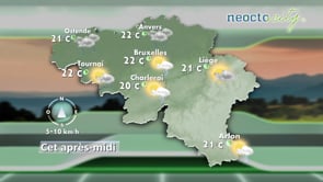 Météo quotidienne pour le digital signage - Video Productie