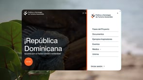 Turismo Sostenible República Dominicana - Website Creation