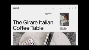 Ozarké | Branding + Ecommerce Website - Markenbildung & Positionierung