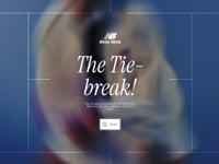 New Balance × Miu Miu — The Tie-Break - Création de site internet