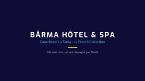 Bârma Courchevel - un site pensé pour la réservation directe - Webseitengestaltung
