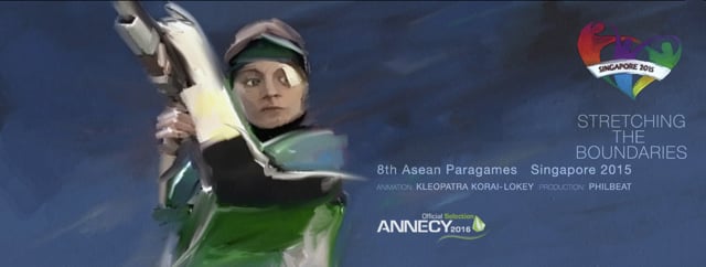 Stretching the Boundaries 8th asean paragames - Animation