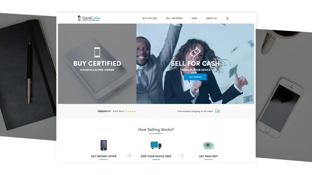 Custom Magento E-commerce Build For Phone Reseller - E-commerce
