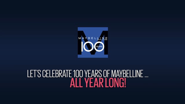 Maybelline100 - Publicité