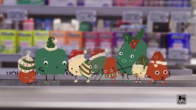 Delhaize End of Year compilation - Animation