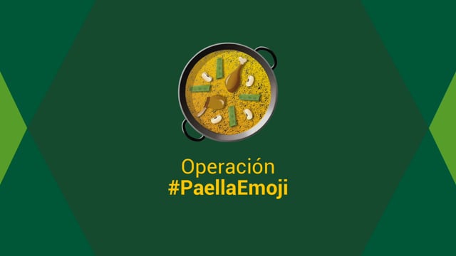 Operación #PaellaEmoji - Stratégie de contenu