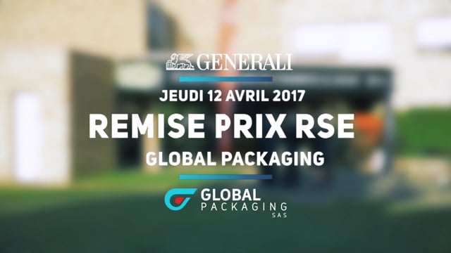 GLOBAL PACKAGING REMISE DES PRIX RSE GENERALI - Production Vidéo
