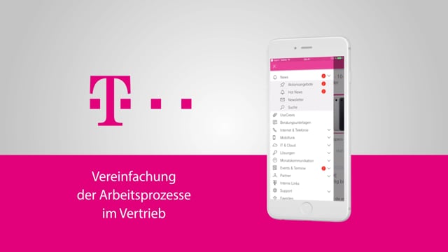 Telekom Vertriebs- und Berater-App - Branding & Positionering