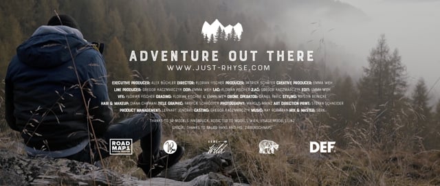 “Adventure out there” a Fall / Winter Lookbook - Motion Design
