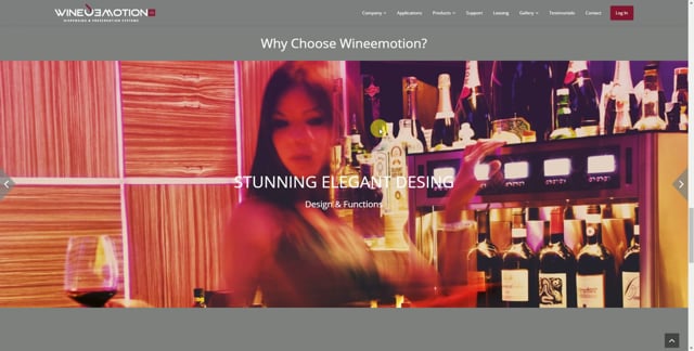 Wineemotion USA - Website Redesign - Creación de Sitios Web