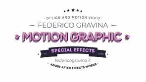 Motion graphic design - Motion Design