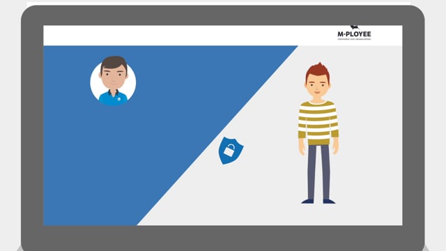 Animatie M-ployee payrolling - Animation