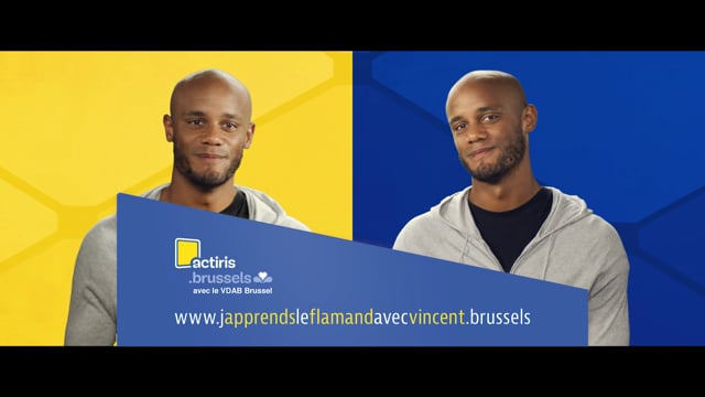Actiris - J'apprends le flamand avec Vincent - Branding & Positioning