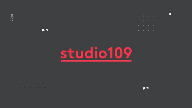 Studio 109 Demo Video - Motion Design
