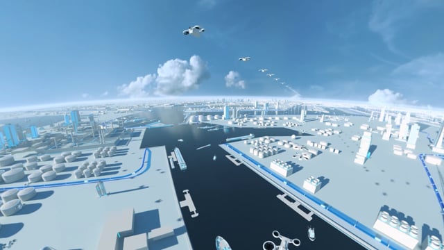 The Port of the Future - Port of Antwerp - 3D