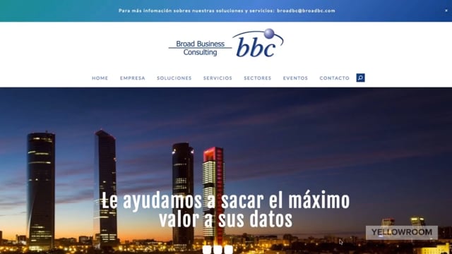 Diseño web para Broad Business Consulting - E-commerce