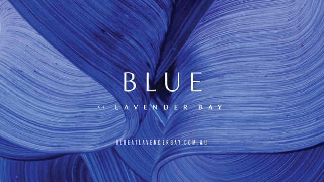 Blue at Lavender Bay | Property Brand/Marketing - Branding y posicionamiento de marca