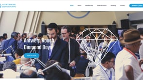 Antwerp Diamond Bourse - Webdesign - Website Creatie