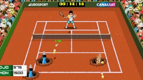 Jeu promotion Roland Garros - CanalSat - Jeu et intéraction