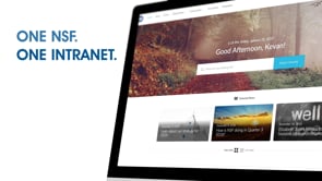 NSF International Employee Intranet Pump Up Video - Motion-Design