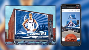 NBA Dallas Mavericks Web AR Mural - App móvil