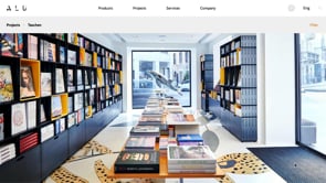 ALU - digital reinvention - Website Creatie