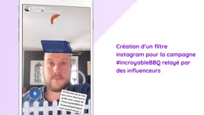 Filtre Instagram - Carrefour France - Développement de Jeux