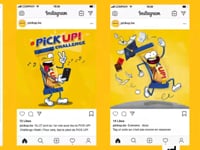 Social Media Branding for PiCK UP! - Réseaux sociaux