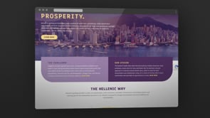 Brand launch and digital strategy – Hellenic, LLC - Design & graphisme