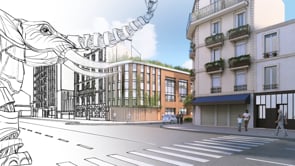 Groupe scolaire Jules Verne, Saint-Ouen — film d’animation 3D - Motion-Design