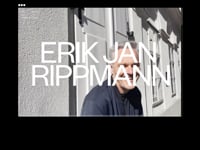 Erik Jan Rippmann — Website - Branding & Positionering