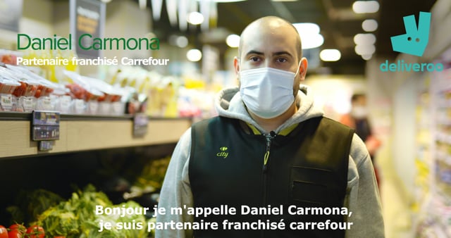 CARREFOUR X DELIVEROO // INTERVIEWS - Advertising