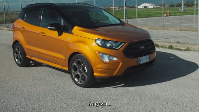 Campagna di lancio Ford EcoSport - The Jackal - Textgestaltung