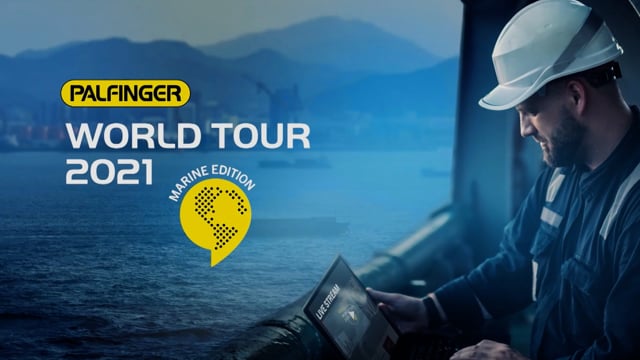 PALFINGER World Tour Marine Edition 2021 - Webseitengestaltung