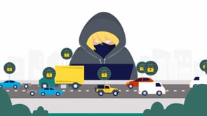 Animatie video | RDW - Cyber Security (2021) - Motion Design