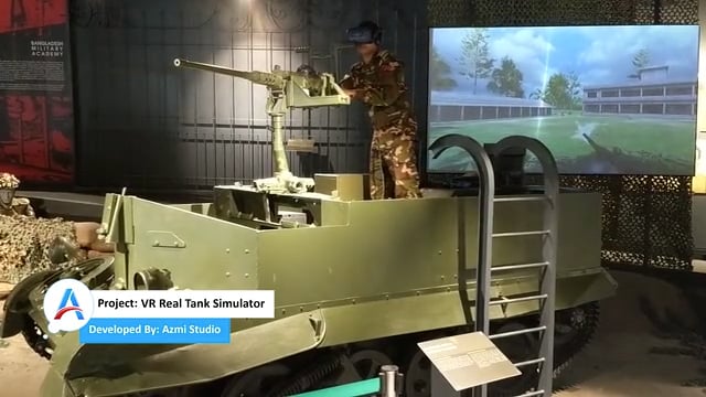 Virtual Reality (VR) Tank Simulator - Gaming