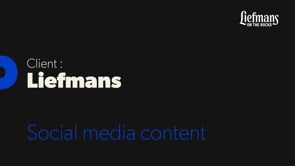 Liefmans - Digital campaign - Production Vidéo