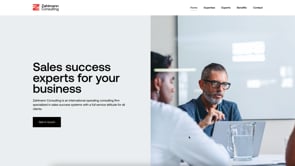 Zahlmann Consulting | Branding, Website Design - Website Creation