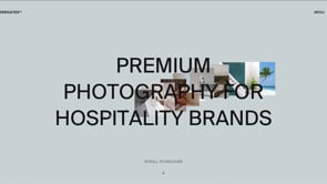 Portfolio Website for Luxury Hotel Photographers - Website Creation
