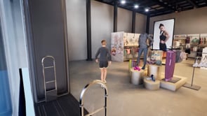 Boutique en 3D Merchandising pour Decathlon - 3D