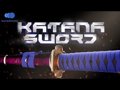 Katana Sword - 3D Animation Game Assets - 3D