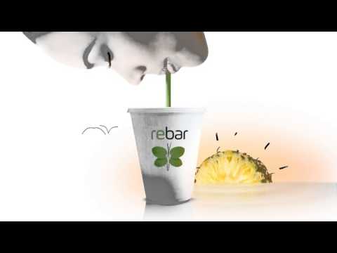 rebar - Israeli leading healthy drinks chain - Image de marque & branding