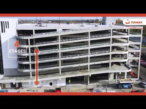 ETANDEX - Etanchéité Parking TISSEO à Basso Cambo - Vidéo