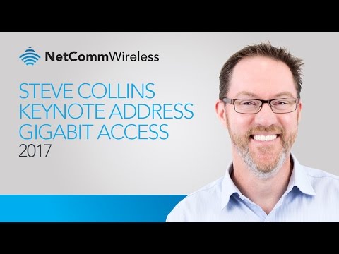 Steve Collins Keynote - Brussels Gigabit Access - Vidéo
