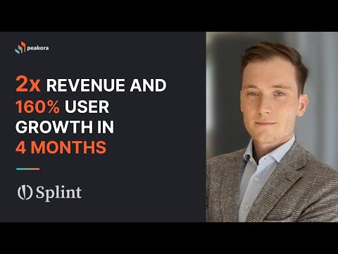 2X REVENUE AND 160% USER GROWTH IN 4 MONTHS - Growth Marketing