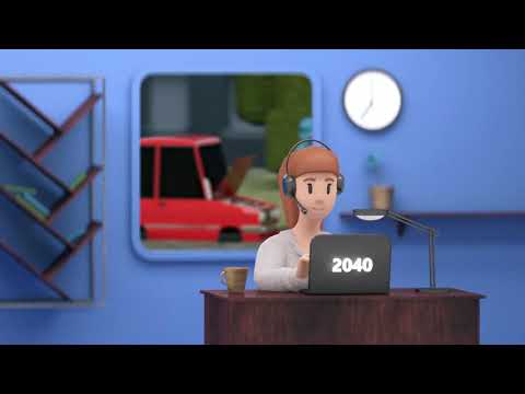 Taxi 2040 promo video - Motion-Design
