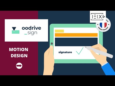 Oodrive_sign - Animation