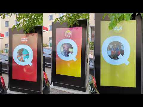 DOOH Quiz Panels - Animation