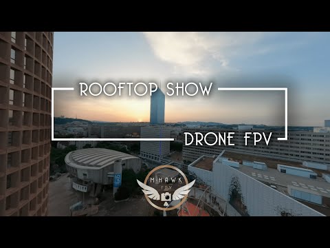 Concert sur un rooftop (Drone FPV) - Evénementiel
