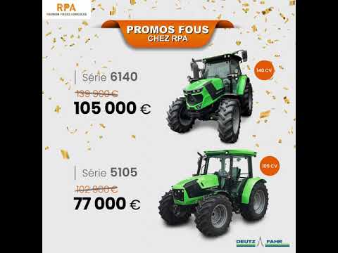 Promotion sur les tracteurs agricoles - Production Vidéo